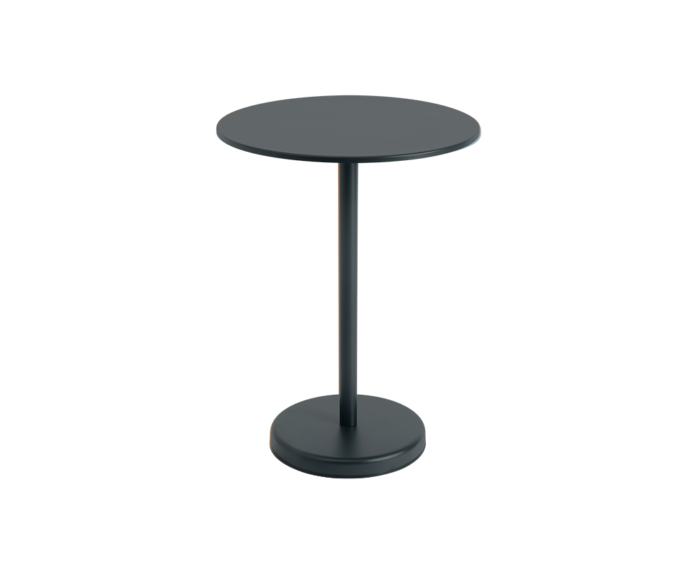 Muuto Linear Steel bistro round tafel - 2