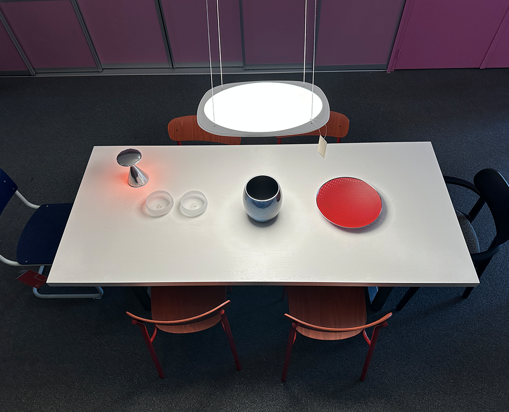 Janua SC 25 tafel in massief essen wit gelakt - 2
