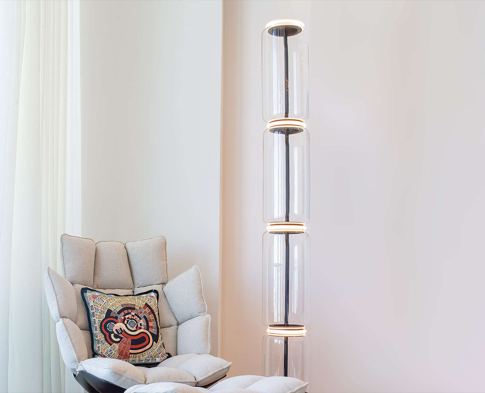 Flos Noctambule 4 low cylinder vloerlamp LED - 3