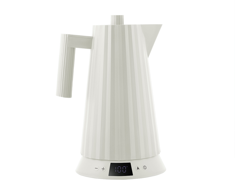 Alessi Plissé instelbare elektrische waterkoker - 1
