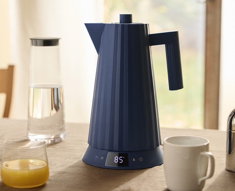 Alessi Plissé instelbare elektrische waterkoker - 12