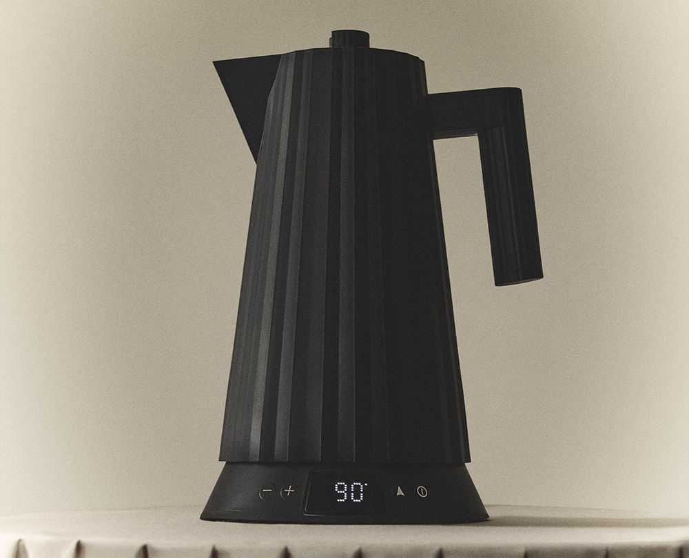 Alessi Plissé instelbare elektrische waterkoker - 13
