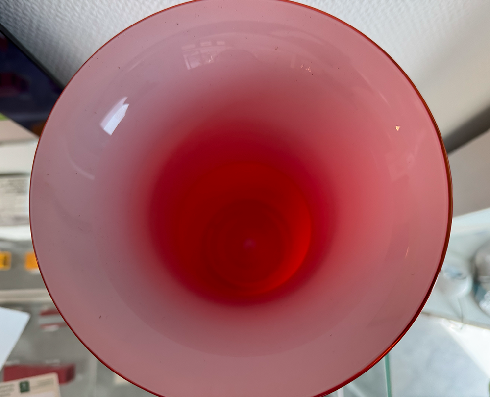 De Majo Murano Rood vaas - 6