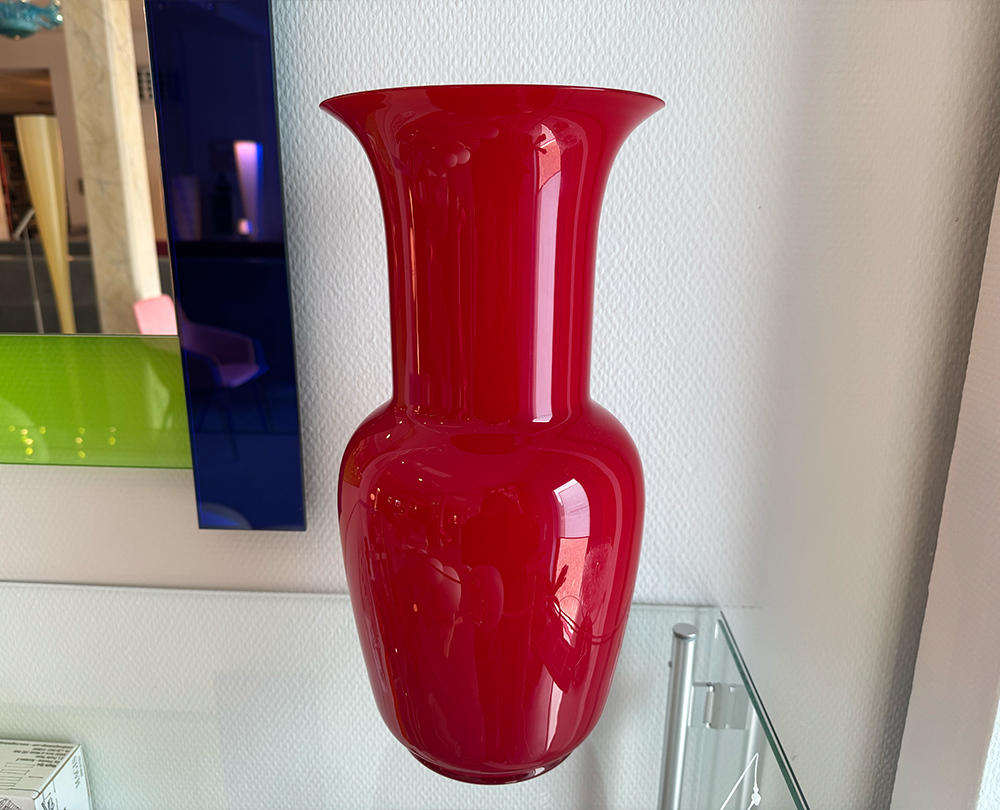 De Majo Murano Rood vaas - 1