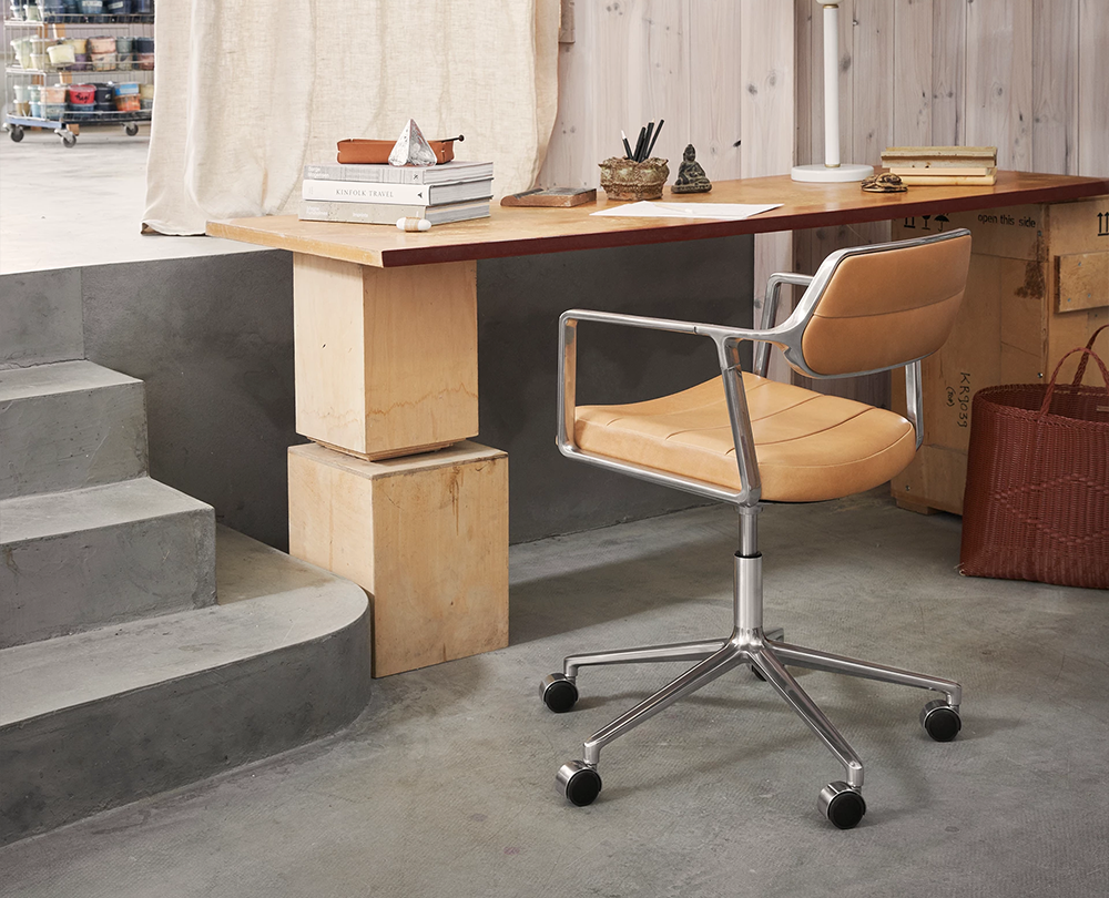 Vipp 453+ Swivel stoel met wielen - 16