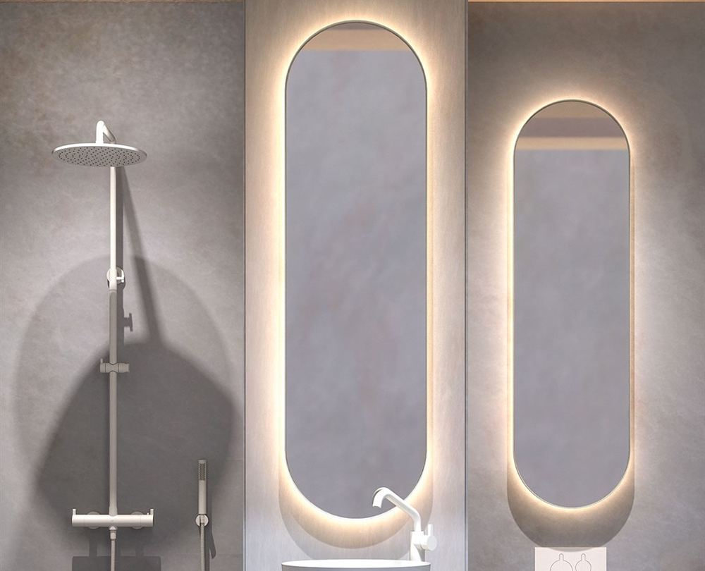 FROST UNU Spiegel met verlichting 4144 180x40cm - 5