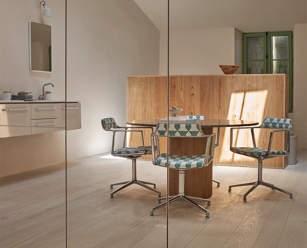 Vipp 452 Lagrasse Swivel stoel zonder wielen - 12