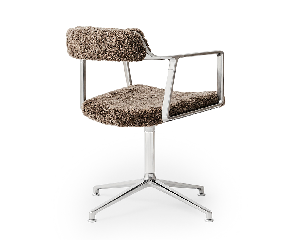 Vipp 452 Curly Edition Swivel stoel zonder wielen - 3