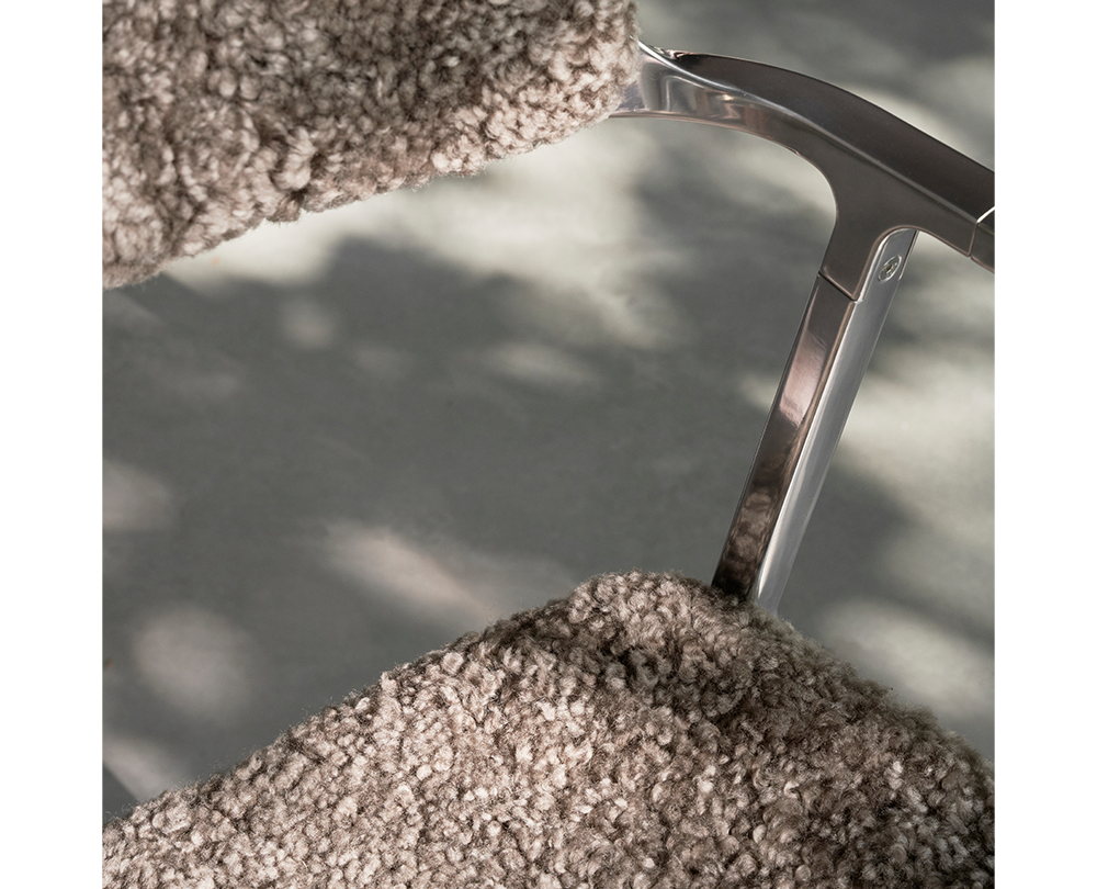 Vipp 452 Curly Edition Swivel stoel zonder wielen - 12