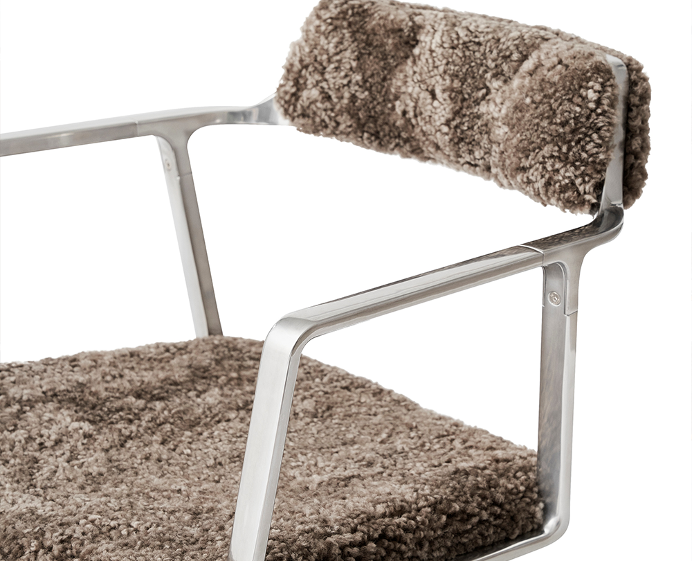 Vipp 452 Curly Edition Swivel stoel zonder wielen - 6