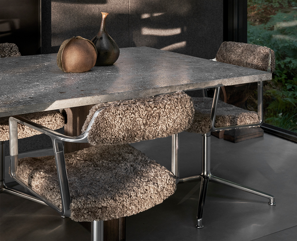 Vipp 452 Curly Edition Swivel stoel zonder wielen - 13
