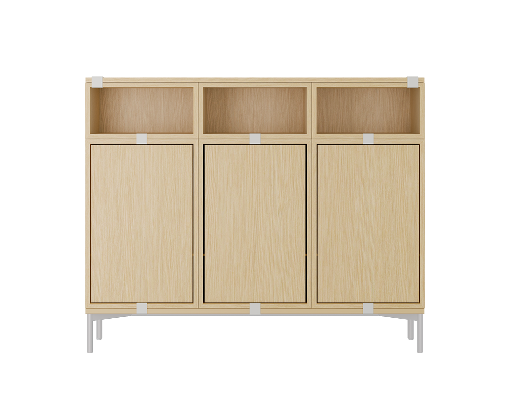 Muuto Stacked Storage System 3 dressoir - 1