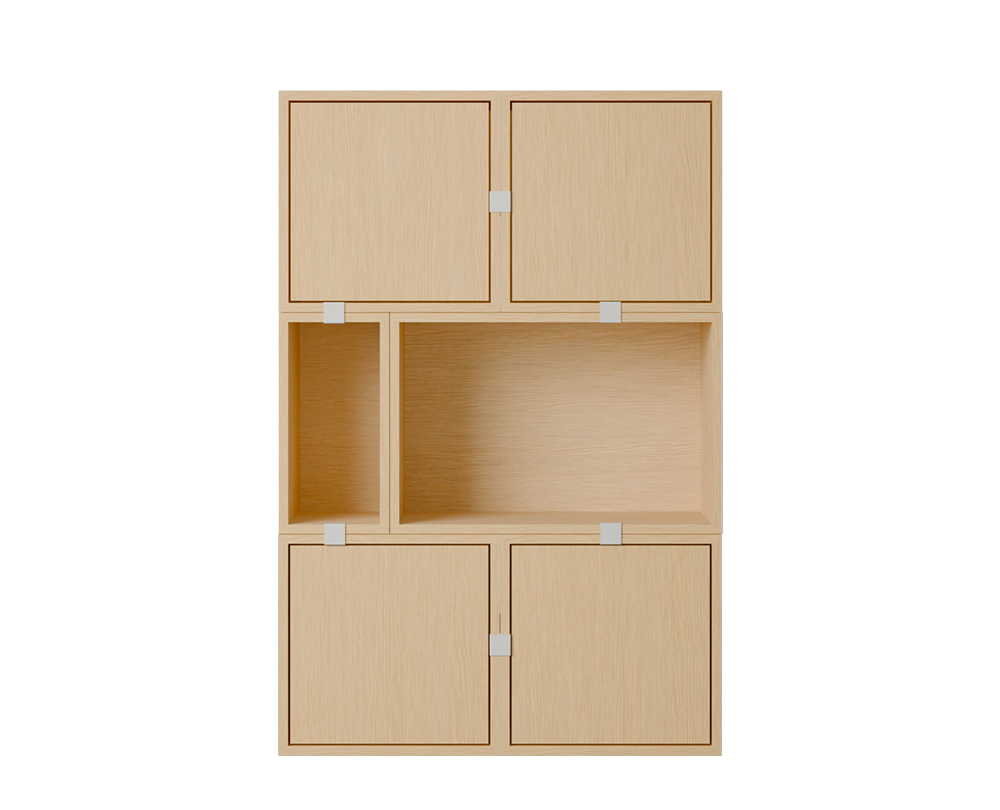 Muuto Stacked Storage System 4 dressoir - 1
