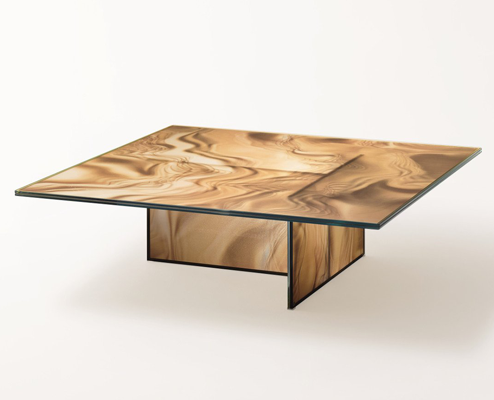 Glas Italia Liquefy Square bijzettafel - 1