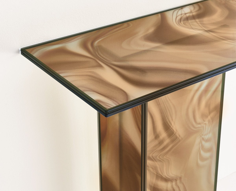 Glas Italia Liquefy Square bijzettafel - 4