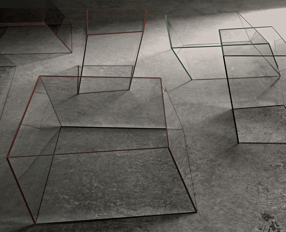 Glas Italia Wireframe bijzettafel - 8