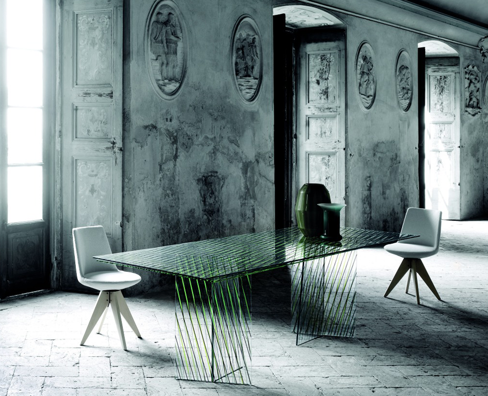 Glas Italia Crossing eettafel - 7