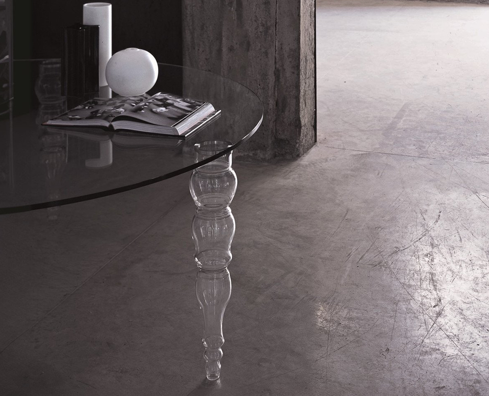 Glas Italia Post Modern ronde tafels - 2