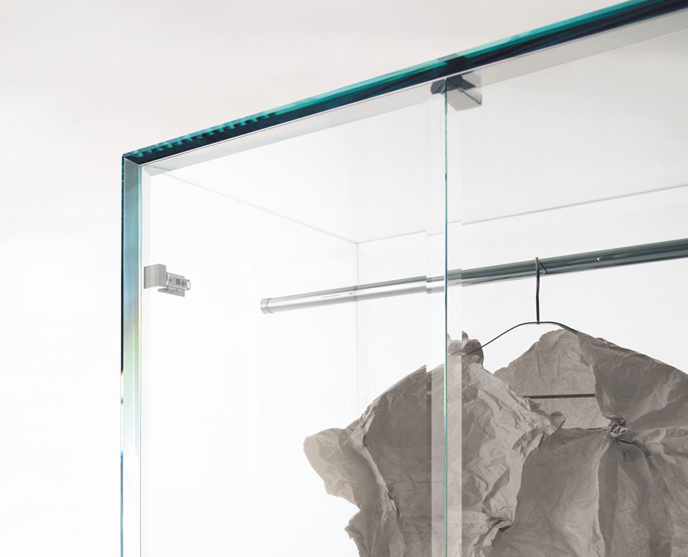 Glas Italia Prism Glass Wardrobe - 4