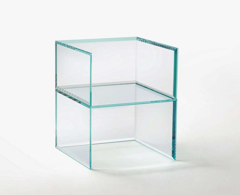 Glas Italia Prism Glass Chair - 1