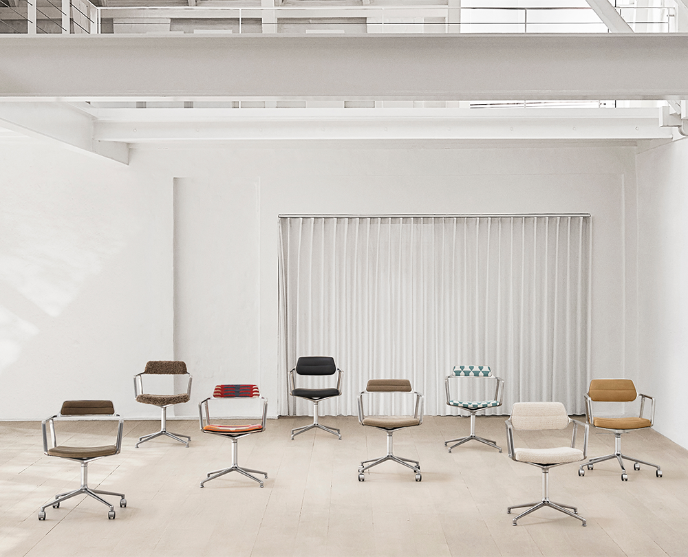 Vipp 453 Swivel stoel zonder wielen - 18