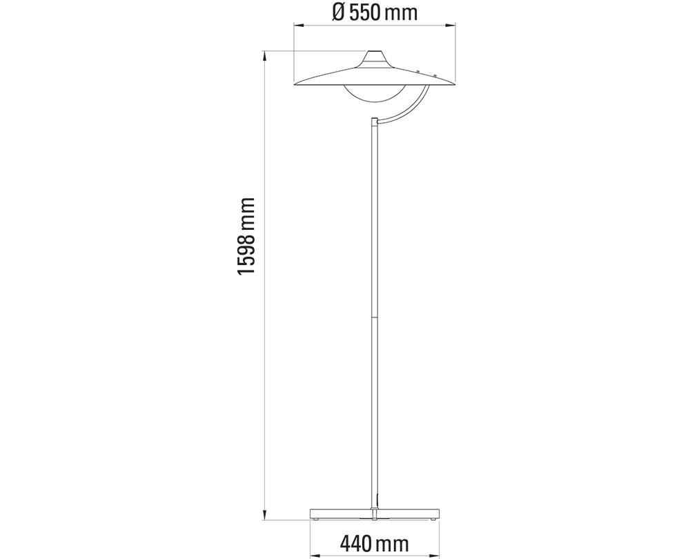 DCW éditions Biny vloerlamp - 2