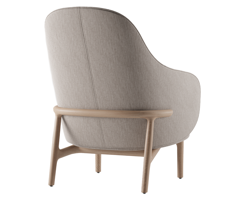 Artisan Mela lounge high Fauteuil - 4