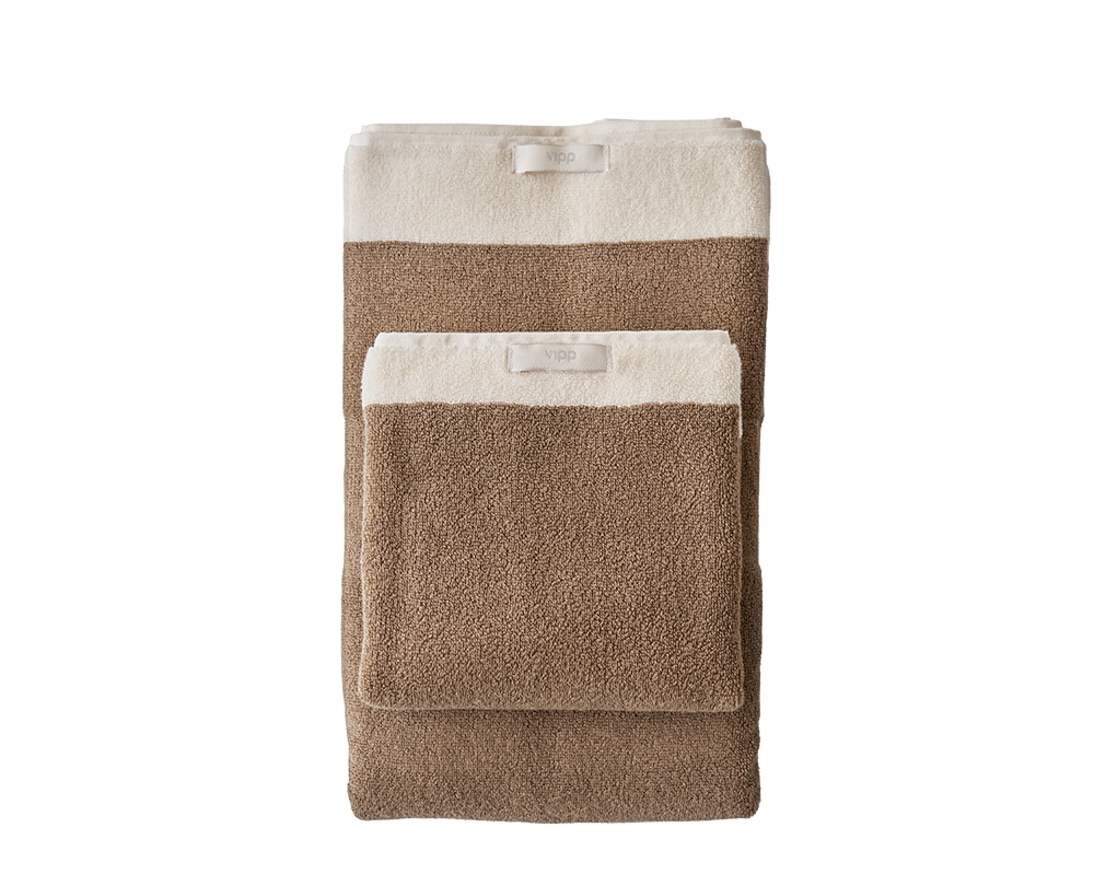 vipp104 bad handdoek taupe (10x) - 2