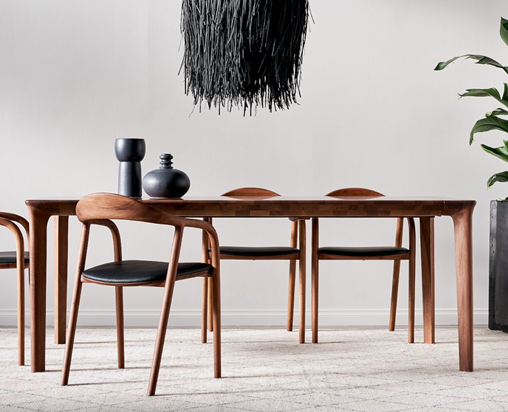 Artisan Tara uitschuif tafel - Europese walnoot - 6