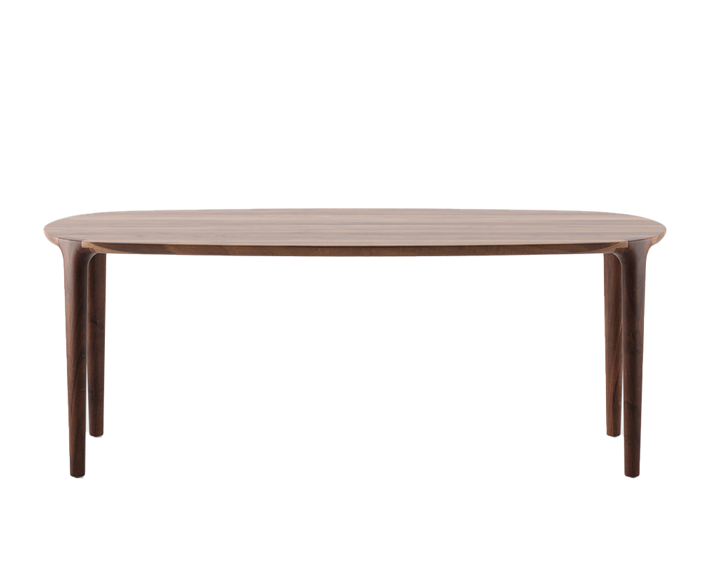 Artisan Wu eettafel - Europese walnoot - 2