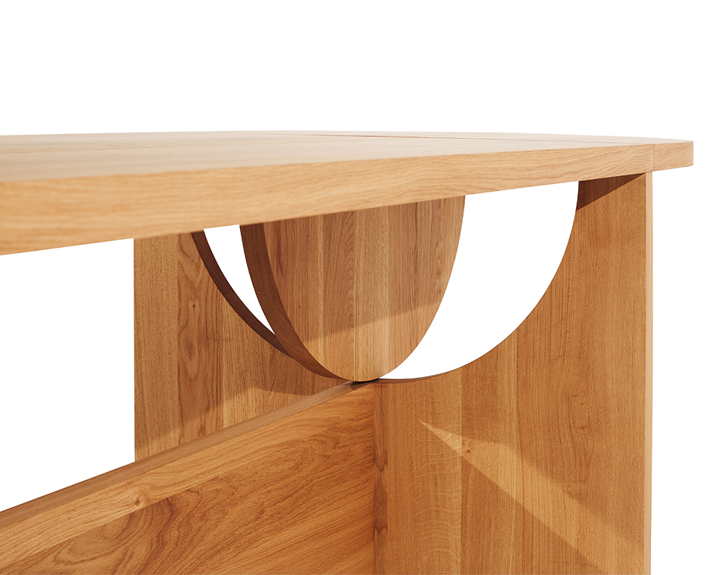 Tecta LOT eetkamertafel (eiken) - 4