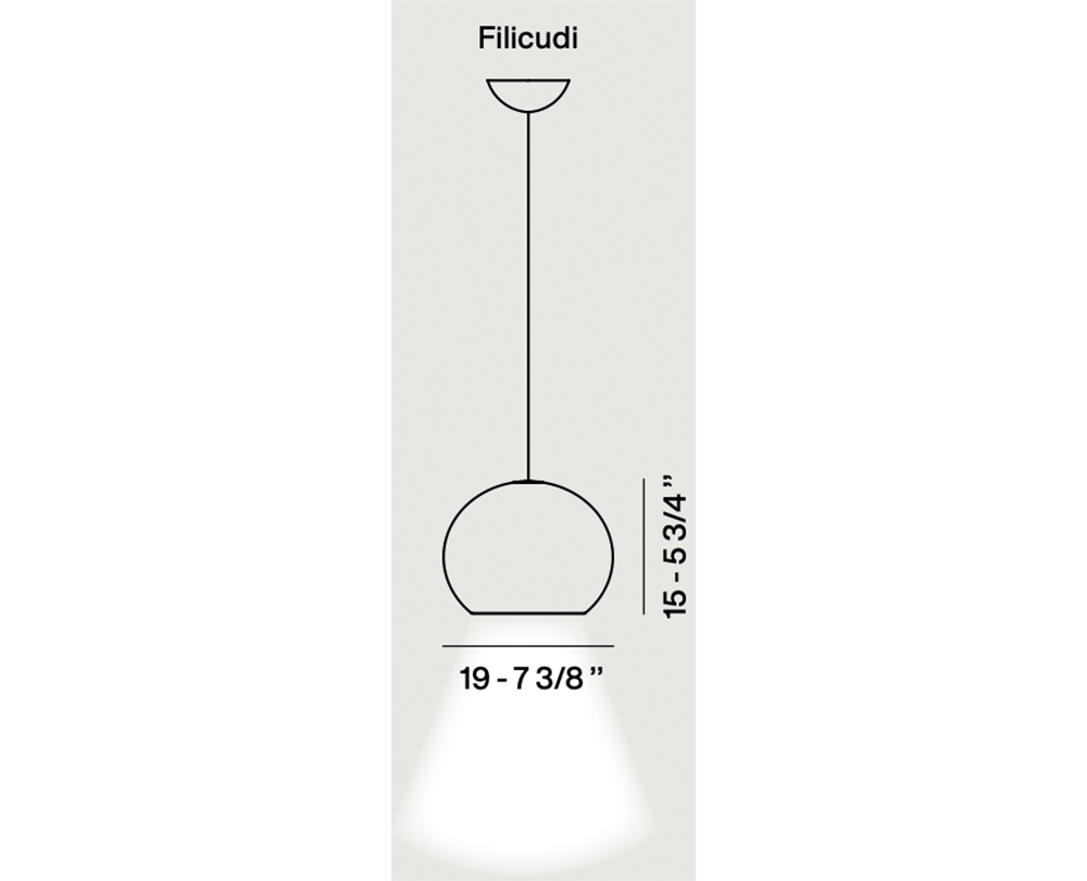 Foscarini Eolie Filicudi hanglamp - 2