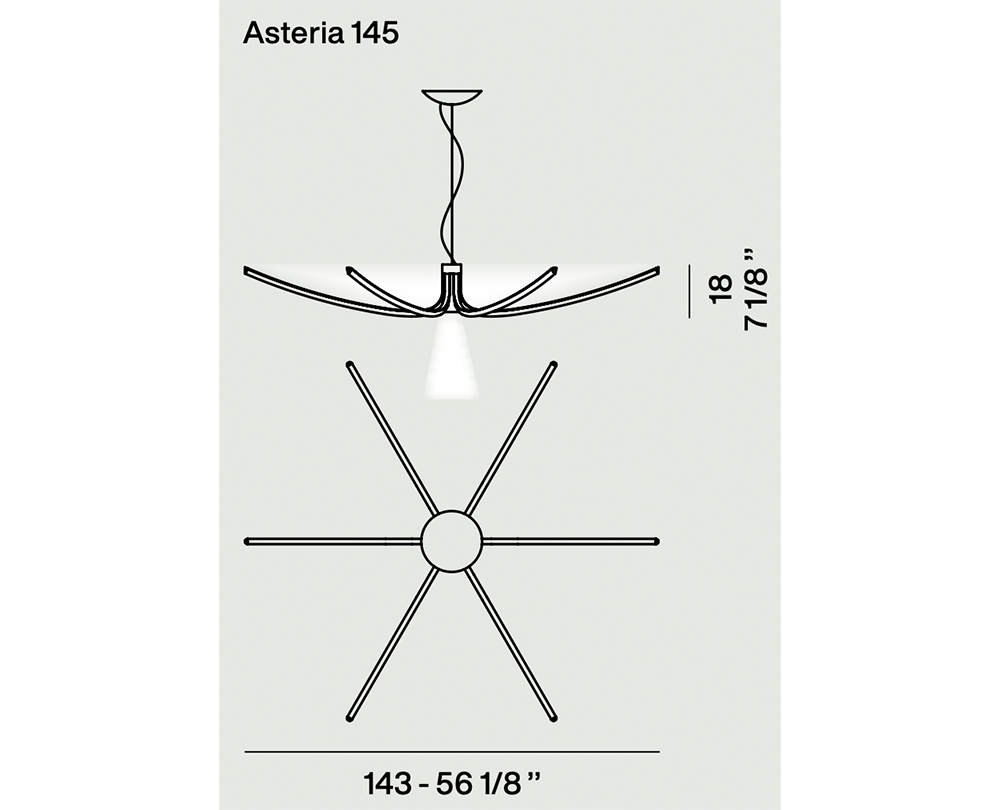 Foscarini Asteria 145 hanglamp - 11