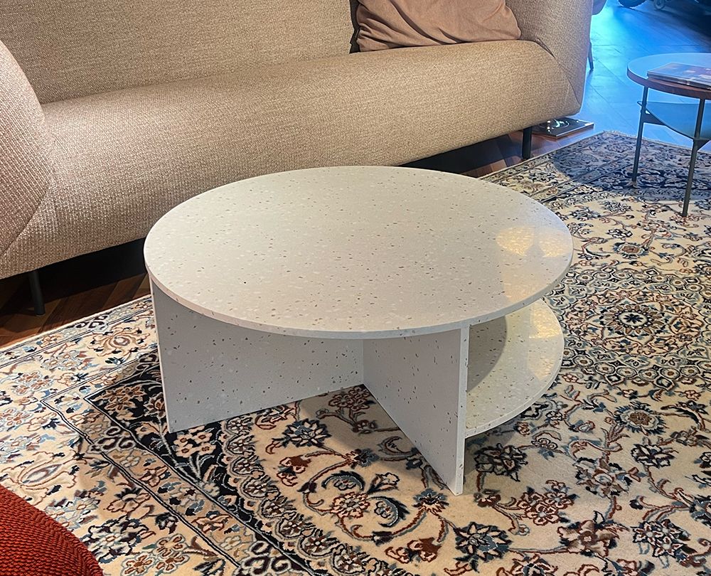 Muuto Halves salontafel off-white terrazzo - 3