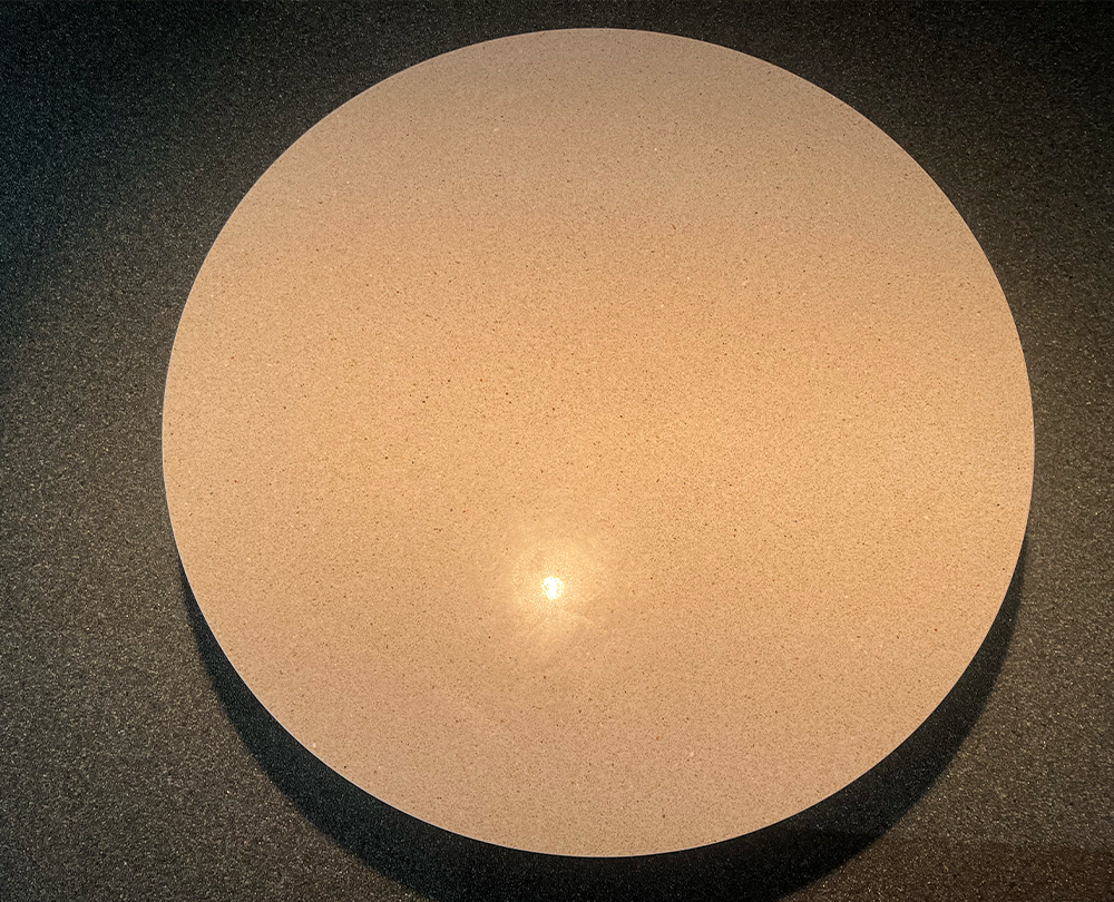 Muuto Halves salontafel light toupe terrazzo - 5