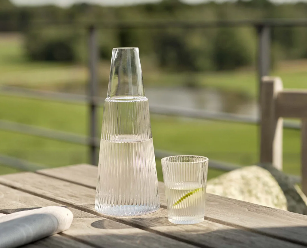Stelton Pilastro karaf met glas (1L) - 3