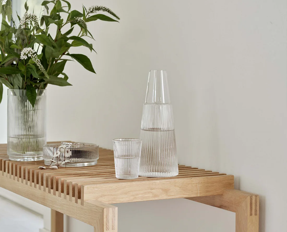 Stelton Pilastro karaf met glas (1L) - 4