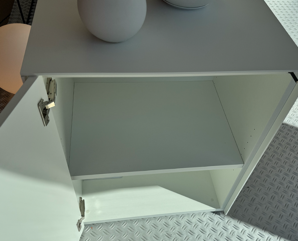 Form1 kast met deur laag wit 60 cm - 5