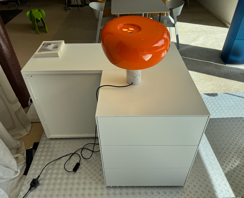 Form1 kast met lades laag wit 60 cm - 4
