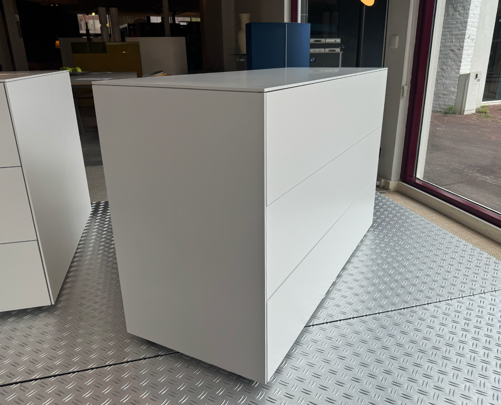 Form1 kast met lades laag wit 120 cm - 3