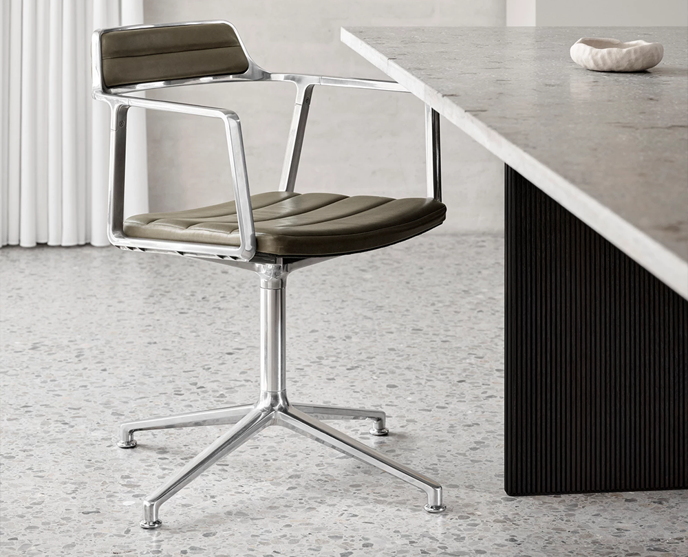 Vipp 89F Swivel stoel vilt vloerglijders (4x) - 3