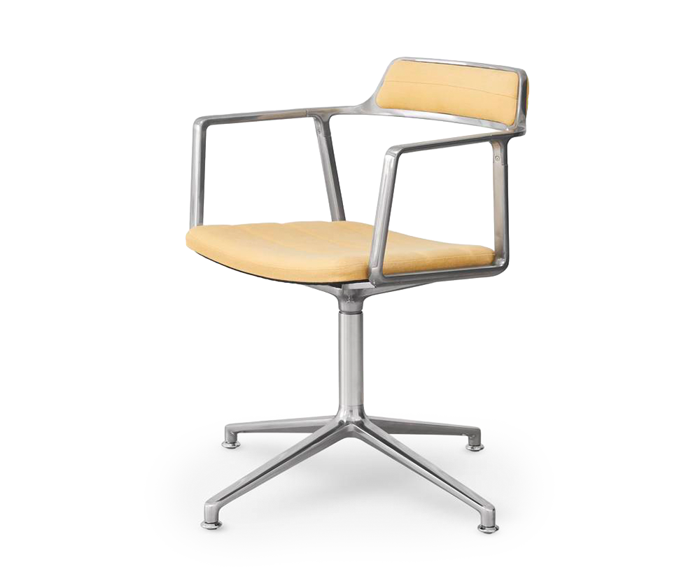 Vipp 452 Swivel Chair Mesura Edition Yellow - 2