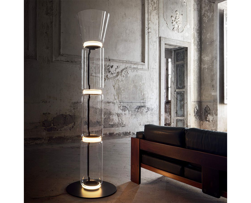 Flos Noctambule 3 high cylinder cone vloerlamp LED - 2