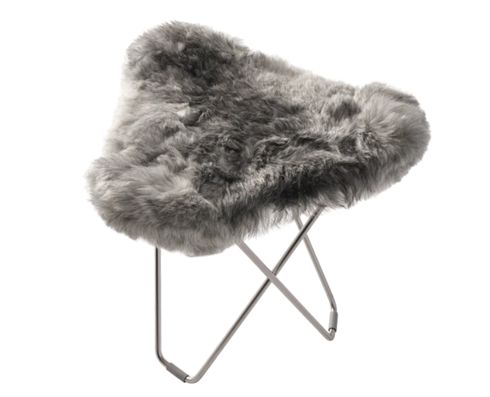 Cuero Shorn Iceland Mariposa kruk - 1