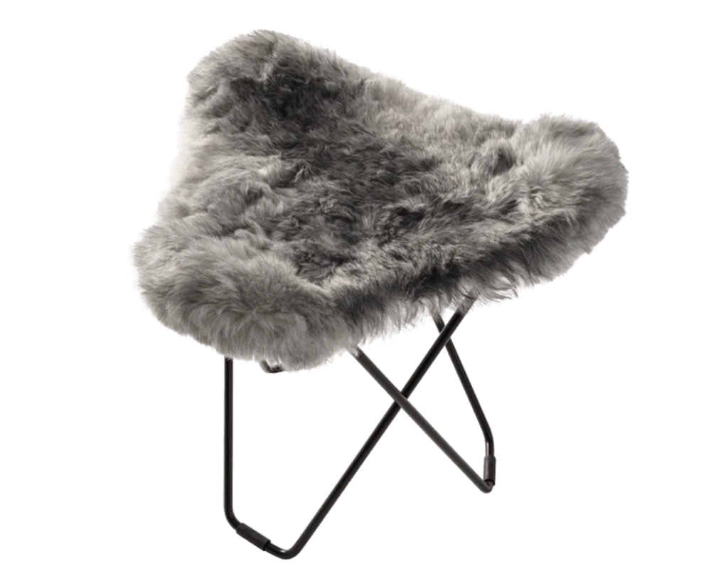 Cuero Shorn Iceland Mariposa kruk - 6