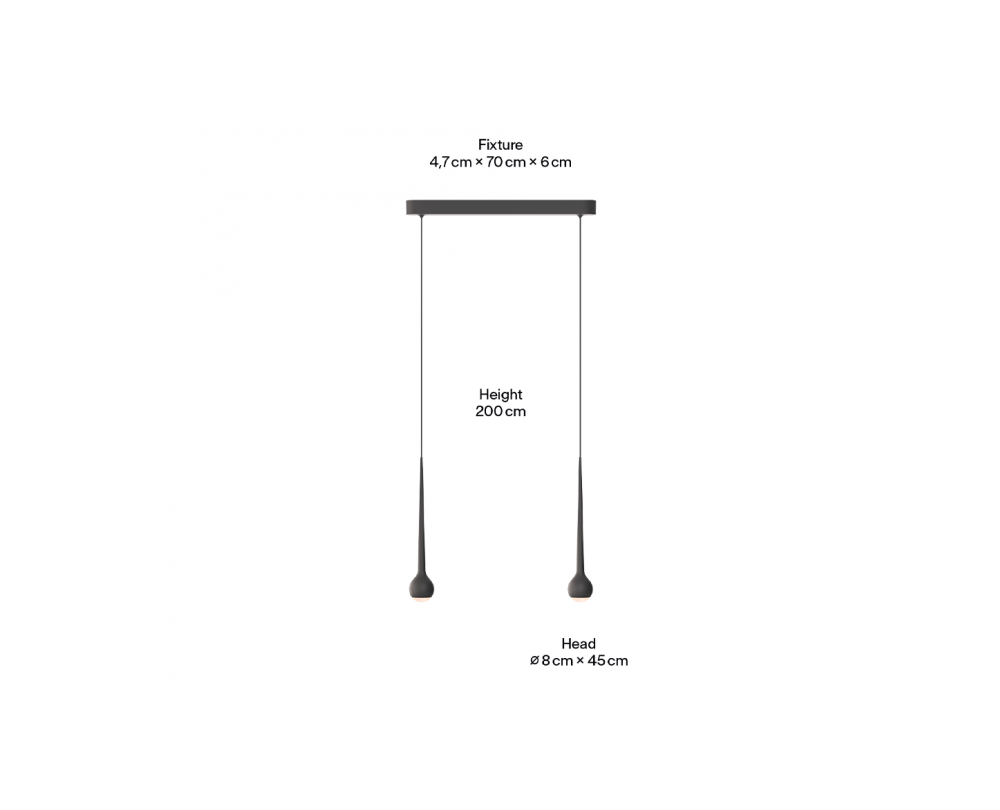 GRAU Falling Sun Trace 2 hanglamp - 9