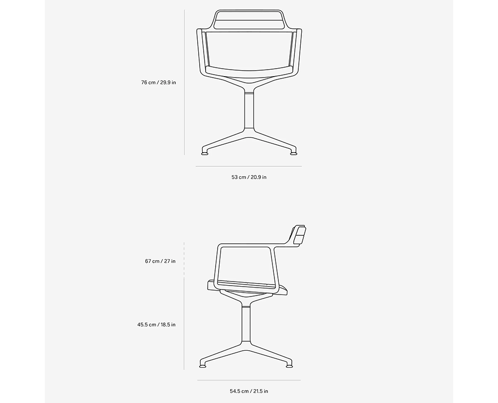 Vipp 452 Swivel Chair Mallorca - 13