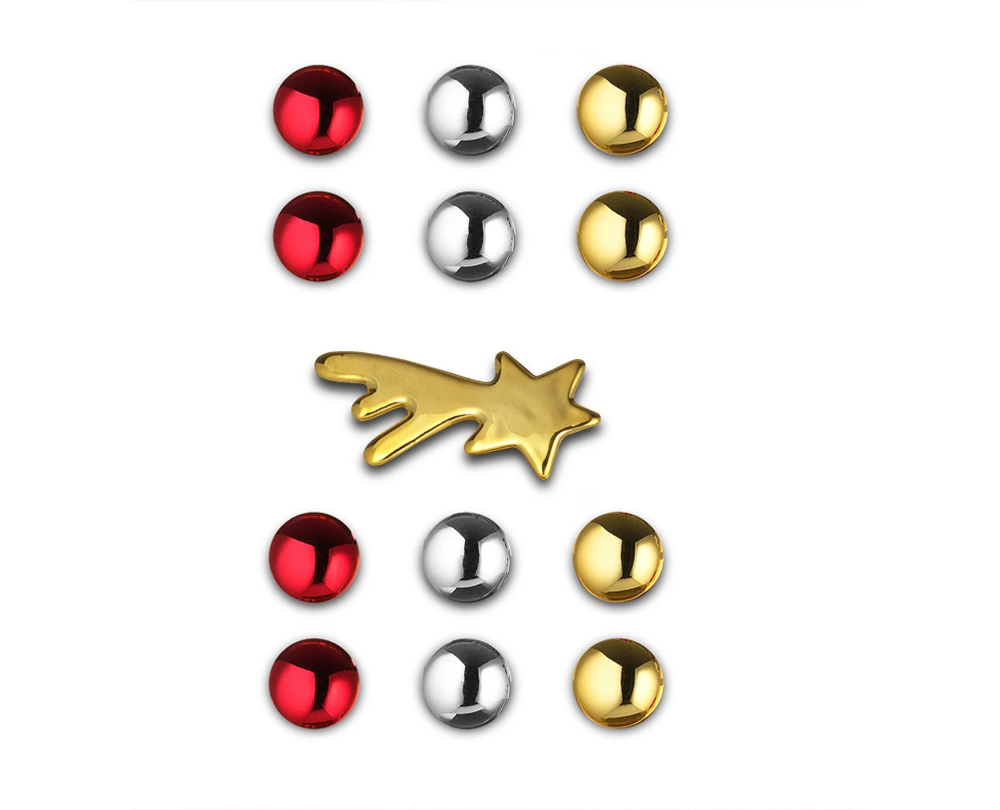 Alessi Bark for Christmas - magneetset 2 - 1
