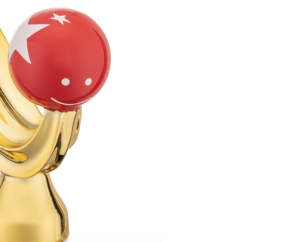 Alessi Heppy Eternity Baby - Kerststal met een set van 3 beeldjes - 5