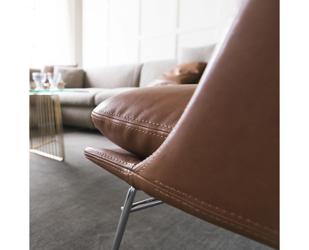 Driade Moon fauteuil leer - 3